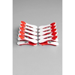 Yeni Nesil Silikon Çamaşır Mandalı, İz Bırakmayan Süper Güçlü Paslanmaz Kırılmaz Mandal seti 10'lu