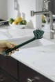 Vantuzlu Mutfak Banyo Tezgah Üstü Silikon Bulaşık Yıkama Lavabo Temizleme Mutfak Tezgah Fırçası