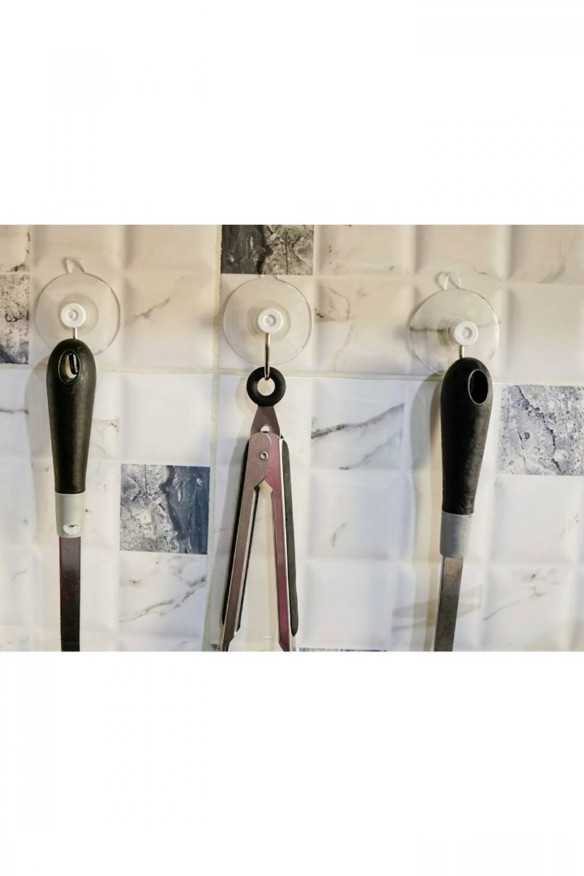 Yılbaşı Cam Süsleme Askısı Vantuz Banyo Mutfak Duvar Askısı Cam Için Askılık 4 Adet