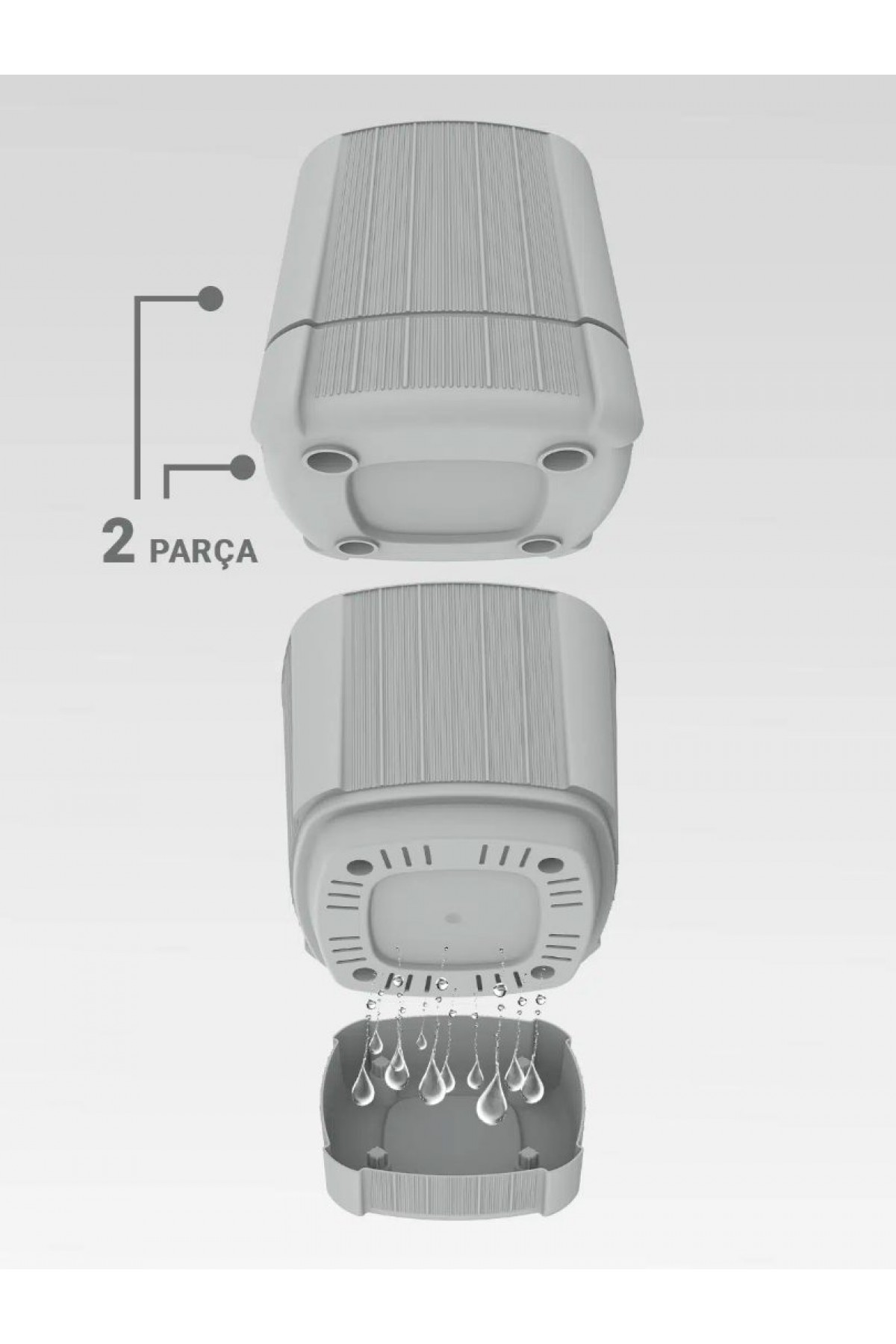 Karezar Seti – Kare Şekilli Küçük Saksı