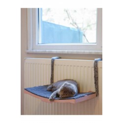 Kedi Petek Kalorifer Radyatör Yatağı Askılı Kedi Yatağı Hamağı Terası47x 27,5 Cm 18 Kg