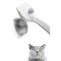 Kedi Köpek Otomatik Temizlenen Tuşlu Tüy Toplayıcı Tarak