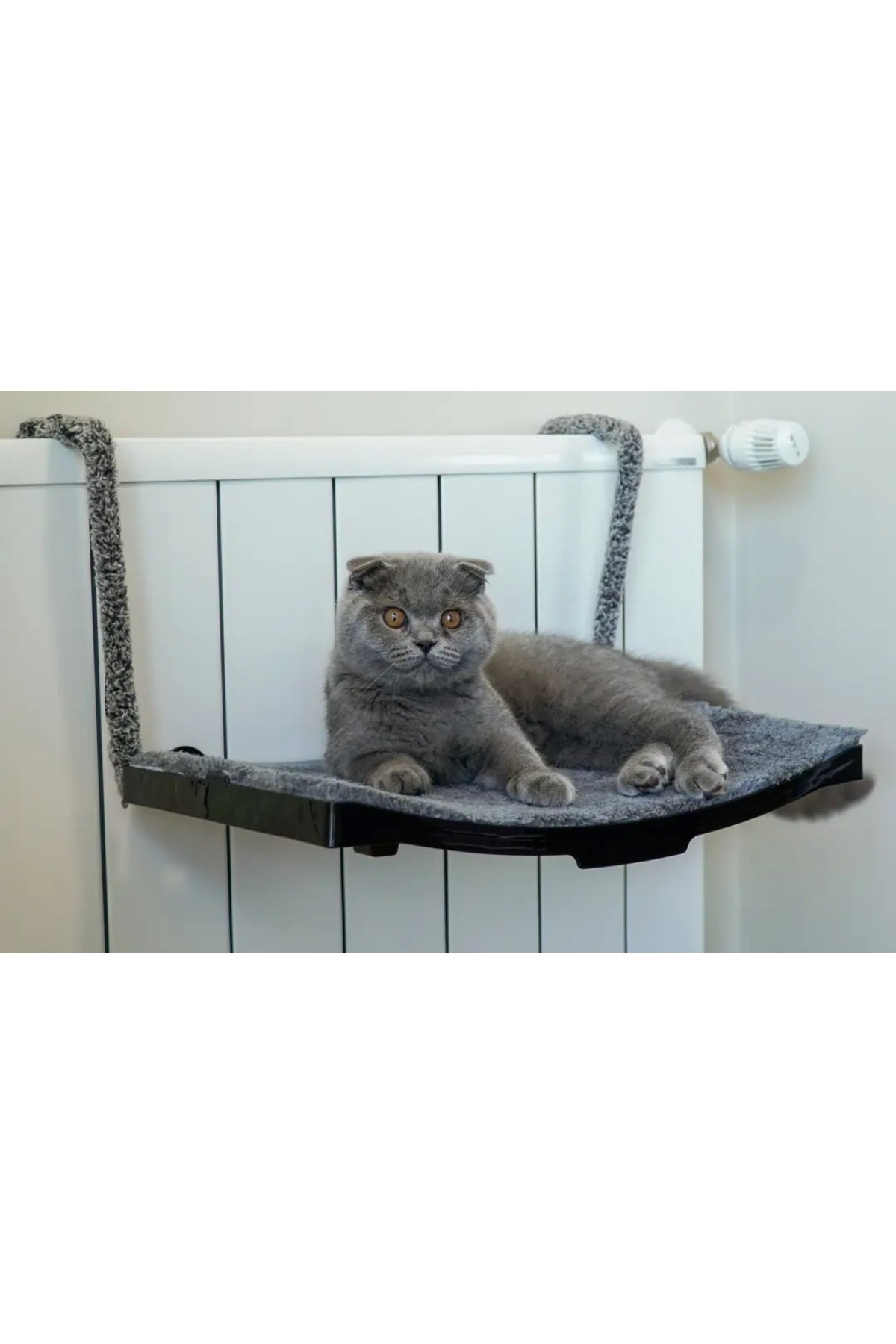 Kedi Petek Kalorifer Radyatör Yatağı Askılı Kedi Yatağı Hamağı Terası47x 27,5 Cm 18 Kg