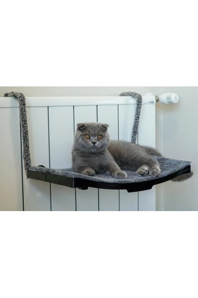 Kedi Petek Kalorifer Radyatör Yatağı Askılı Kedi Yatağı Hamağı Terası47x 27,5 Cm 18 Kg