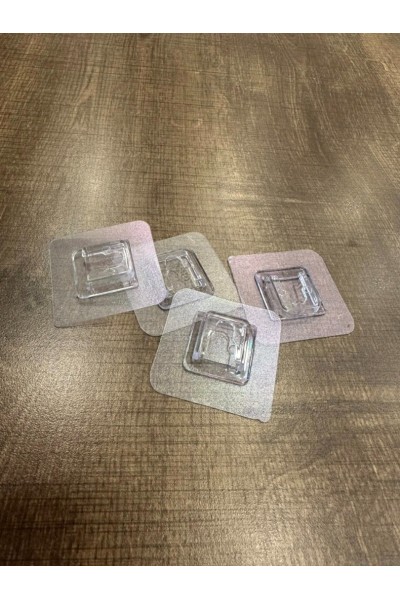 Yedek Yapıştırıcı Sticker Duvar Yapışkan Sihirli Banyo Düzenleyici Yedek Yapıştırıcısı 4 Adet